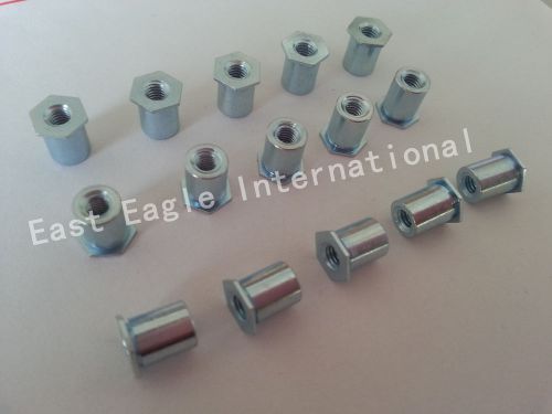 15pcs m3*7mm studs thro hole standard  hexagon female standoff fastener screw for sale