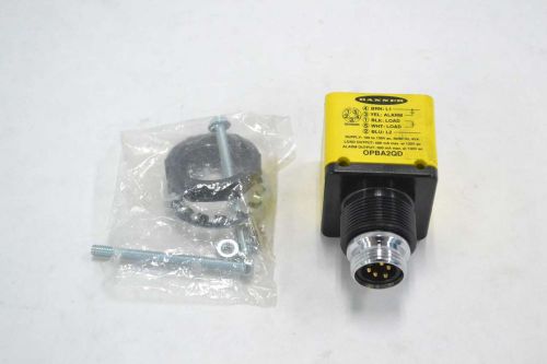 BANNER OPBA2QD OMNI BEAM PHOTOELECTRIC AC POWER BLOCK SENSOR 105-130V-AC B353262