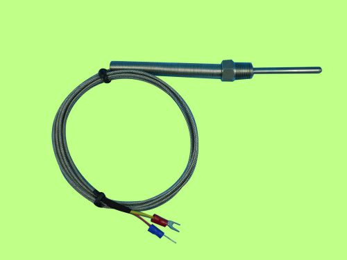 K type thermocouple probe high temperature sensors with 1/4” npt threads (2m) for sale