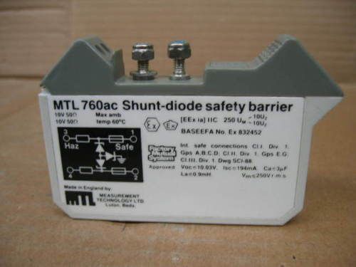 MTL 760ac Shunt-diode safety barrier - NEW