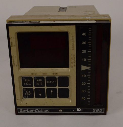 Barber Colman 560 Digital Process Temperature Control Unit *NO POWER* Controller