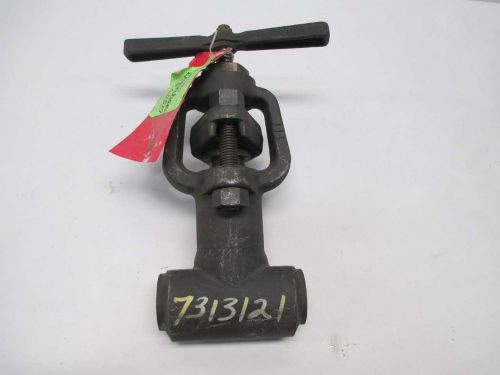 New hancock 1030f f22 3/4in steel socket weld globe valve d409295 for sale