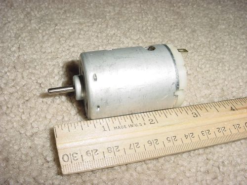 Small dc electric motor johnson 8- 24 vdc  5200 rpm m55 for sale