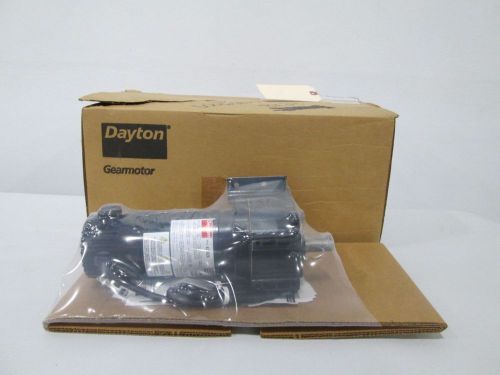 New dayton 4z382b 21.1:1 gear 1/8hp 90v-dc 64rpm electric motor d280659 for sale