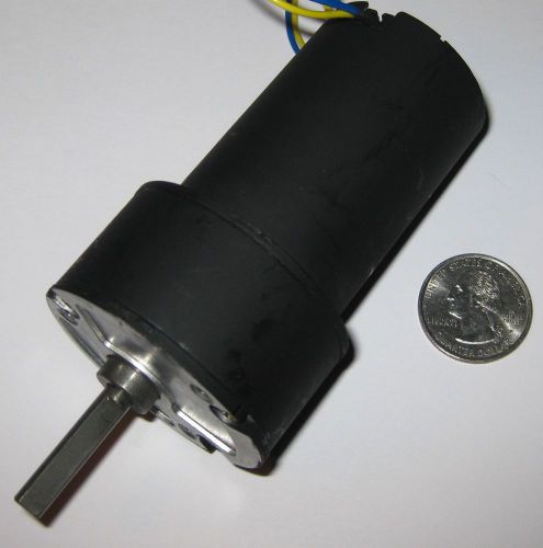 175 rpm large gearhead motor - 12v dc - high torque - 6mm dia x 27mm long shaft for sale