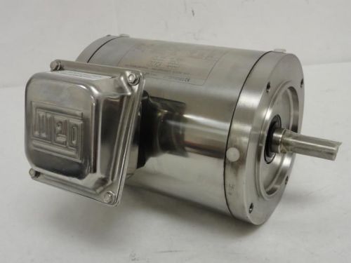 142846 New-No Box, WEG 3318EP3ESS56CFL SS AC/Motor 1/3HP 230/460V 1740RPM 3P 60H