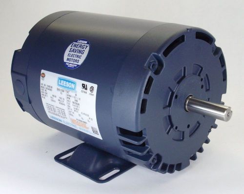 Leeson 2hp 3ph 1800rpm 56h frame 208-230/460v 5/8&#034;shaft drip-proof #113025 for sale