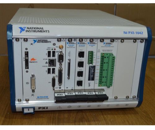 National Instruments NI PXI-1042 (PXI-8106, 6221, 8430, 8461,2565)