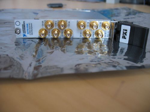National instruments ni pxi-2546 2.7 ghz 50 ? dual 4x1 mux multiplexer relay for sale