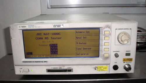 Agilent E6393A CDMA MS Test Set OPT 002 UPG. NJZ-1800BJ