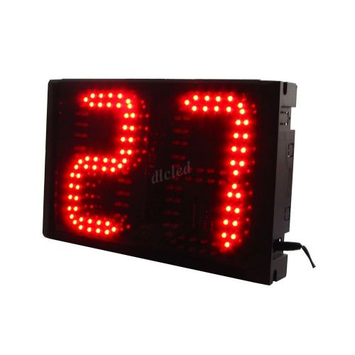 6&#034; high character giant large led timer semi-outdoor ultra brightness two digits for sale