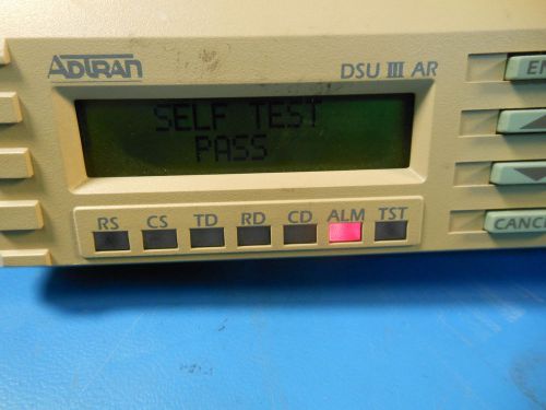Adtran DSU III AR 1202.011L1 External Data Service Unit Modem DSU/CSU