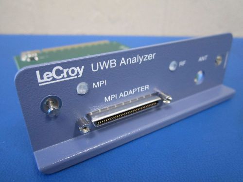 Lecroy psg 2006 catc 5k uwb analyzer plug-in board 800-0112-00 210-0144-00 rev b for sale