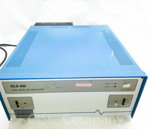 Spirent DLS 400 DL4-400E ADSL Wireline Simulator 400E DL4