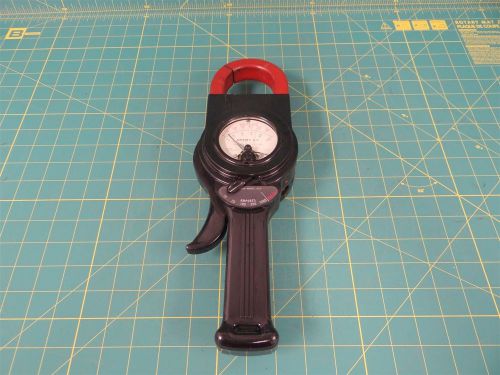 Weston model 633 clamp-on ammeter w/ 633-85 meter  0 - 600 vac / 0 - 100 amps ac for sale