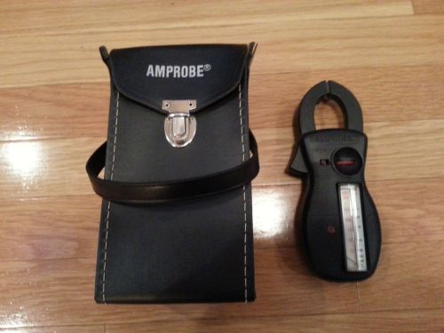 Vintage amprobe ultra rs-3 clamp on ammeter ohm meter with case made in usa for sale