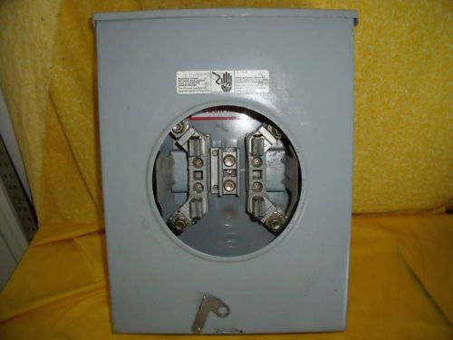 #714 siemens meter socket 200 amp 600 volt 3r 4 jaw for sale