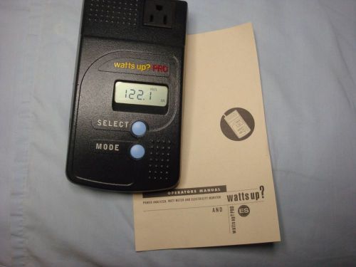 Watts up? Pro Electricity Watt Meter AC Power Electronic Educational Devices