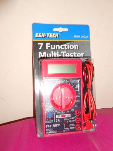 Brand new  cen-tech  7  function  multi-tester for sale