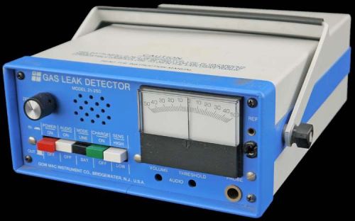 Gow mac 21-250 portable analog gas leak detection detector unit no probe for sale