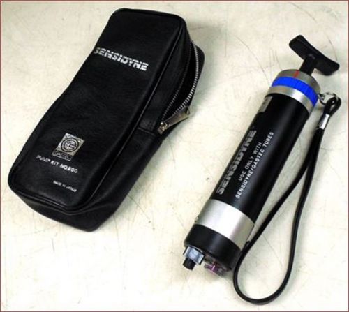 Sensidyne/gastec gs detector pump kit for sale