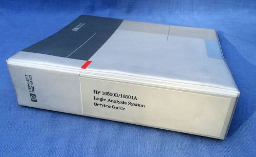 HP 16500B/16501A Logic Analysis System Service Guide  16500-99004