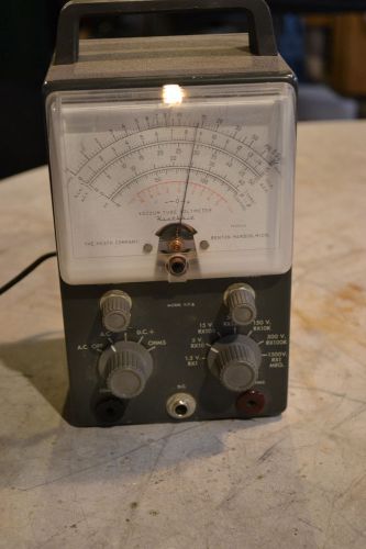 Vintage Heathkit VTVM Model  V 7A Vacuum Tube Ham Radio Test Equip Manual