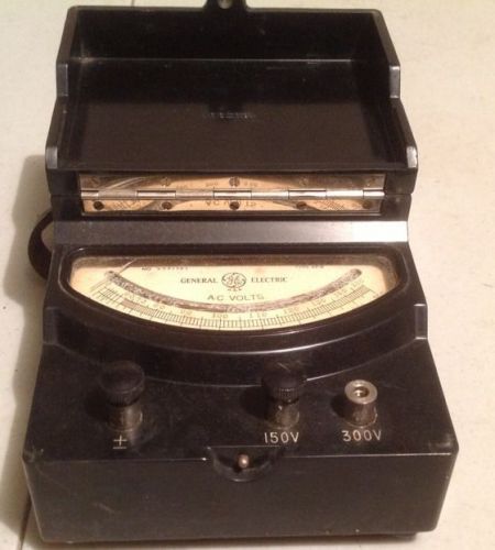 Vintage General Electric A/C Volt Meter