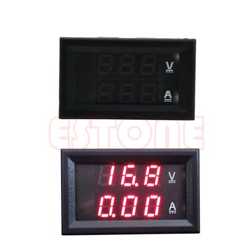 New Digital Voltmeter Ammeter Red LED Amp Volt Meter DC 100V 50A+Current Shunt
