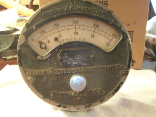 Weston Electrical Instrument Co Weston A C Voltmeter made in the USA 1998