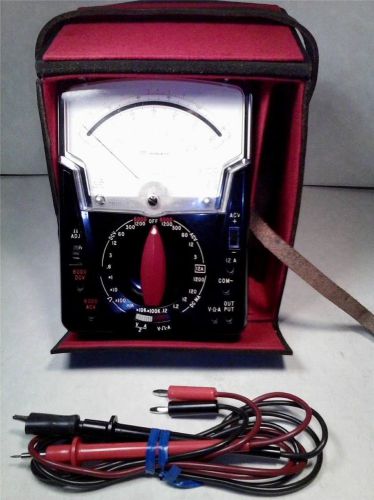 Triplett 630-HA Volt Meter In Case Model # 630-H Excellent Condition PBA 53