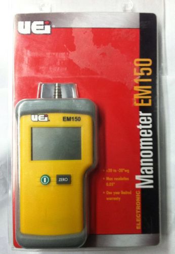 Electronic Manometer UEI EM15O Model H26-169 Digital Vacuum Gauge