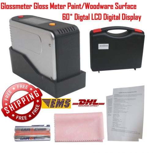 Glossmeter gloss meter paint/woodware surface 60? digtal lcd digital display for sale