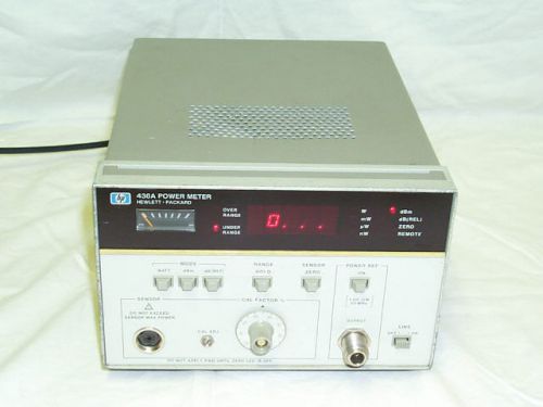 Hp 436a power meter opt 1bn for sale