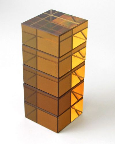 Lot of (5) zerodur blocks / optical blanks - 2.5&#034; x 2.5&#034; x 1.25&#034;. for sale