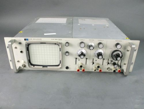 HP Agilent 1205B Oscilloscope 5mv Dual Trace 500 khz 50/60 Hz FOR PARTS