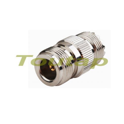 2pcs n female to uhf so-239 so239 female jack straight coaxial adapter connector for sale