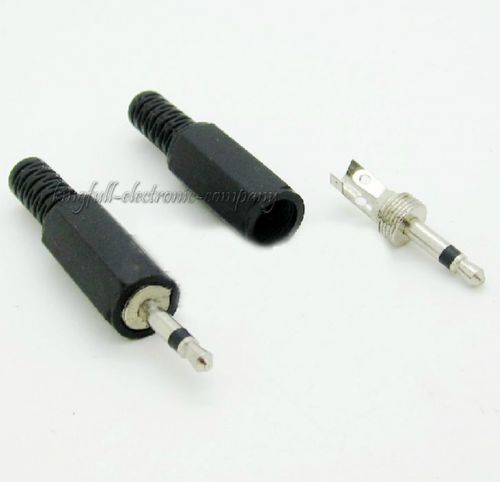 5PCS Audio Video AV 2.5mm Stereo Plug Connector Mono Plugs BEST US