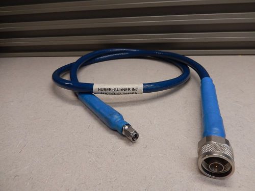 HUBER + SUHNER SUCOFLEX 104PEA CABLE SMA - N 48&#034; 1106
