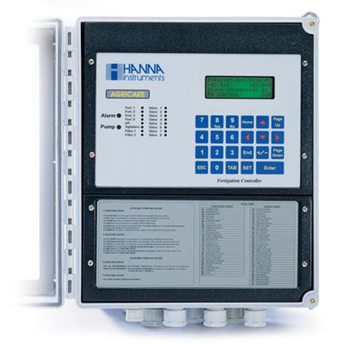 Hanna Instruments HI8002-0100U Fertigation controller, Wall, 8, 115V