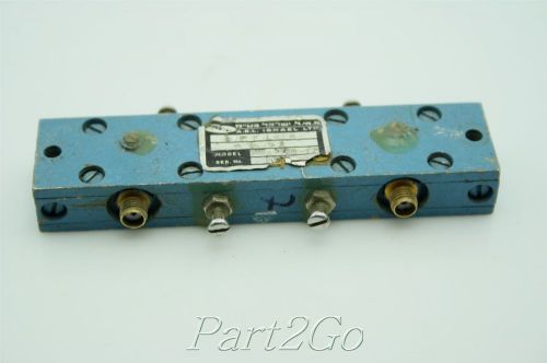 RF Microwave AEL MW-1110-12 Band Pass Filter BPF 8480 MHz 400 BW TESTED