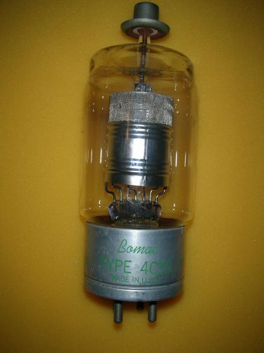 BOMAC  TYPE  4c35  radio tube  vintage radio repair