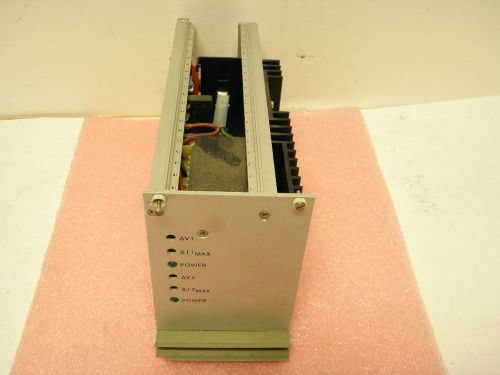 Schroff Powerpac PSG Dual PSG 215 # 1100515410 15V 1.5Amp 48-62Hz power supply