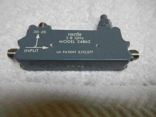 Narda Directional Coupler Model 24862  2 - 8 GHz