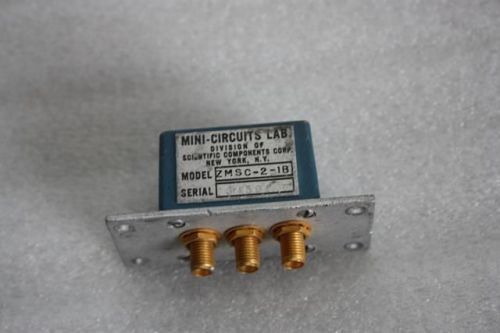 Mini-Circuits ZMSC-2-1B 2 Way Power Splitter/Combiner 1 to 400MHz.