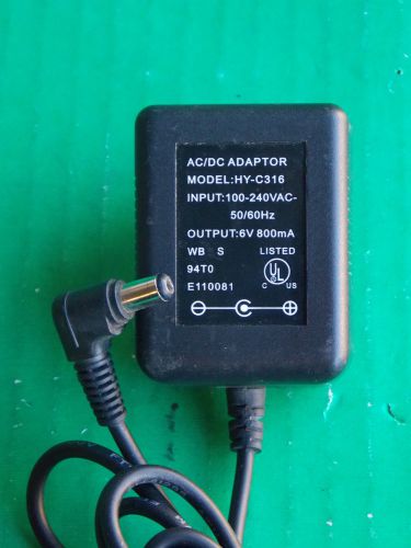 AC Power Adapter Supply DIRECT PLUG-IN HY-C316 Multi Purpose Electronics