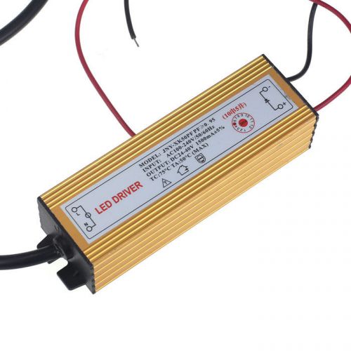 Led driver power supply adapter ac 100-240v to dc 24-40v waterproof 50w hottest for sale