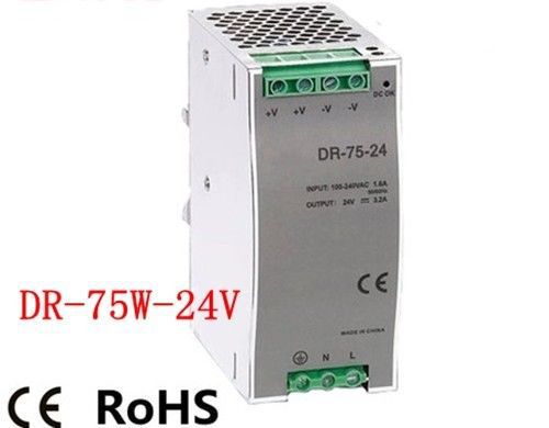 75W 24V 3.2A  Din Rail Single Output Switching power supply