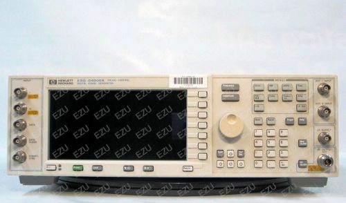 Agilent e4433a (esg-d4000a) digital rf signal generator, 250 khz to 4000 mhz for sale