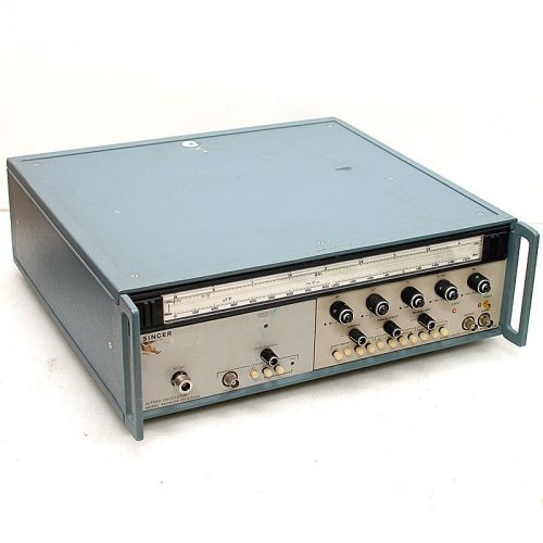 Singer 6600 alfred sweep generator w/ 6608eda .01-4.2 ghz oscillator plugin for sale